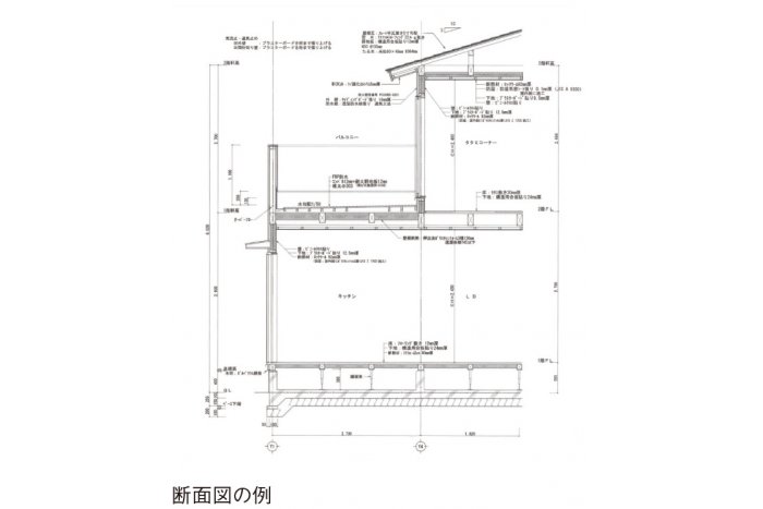 断面図