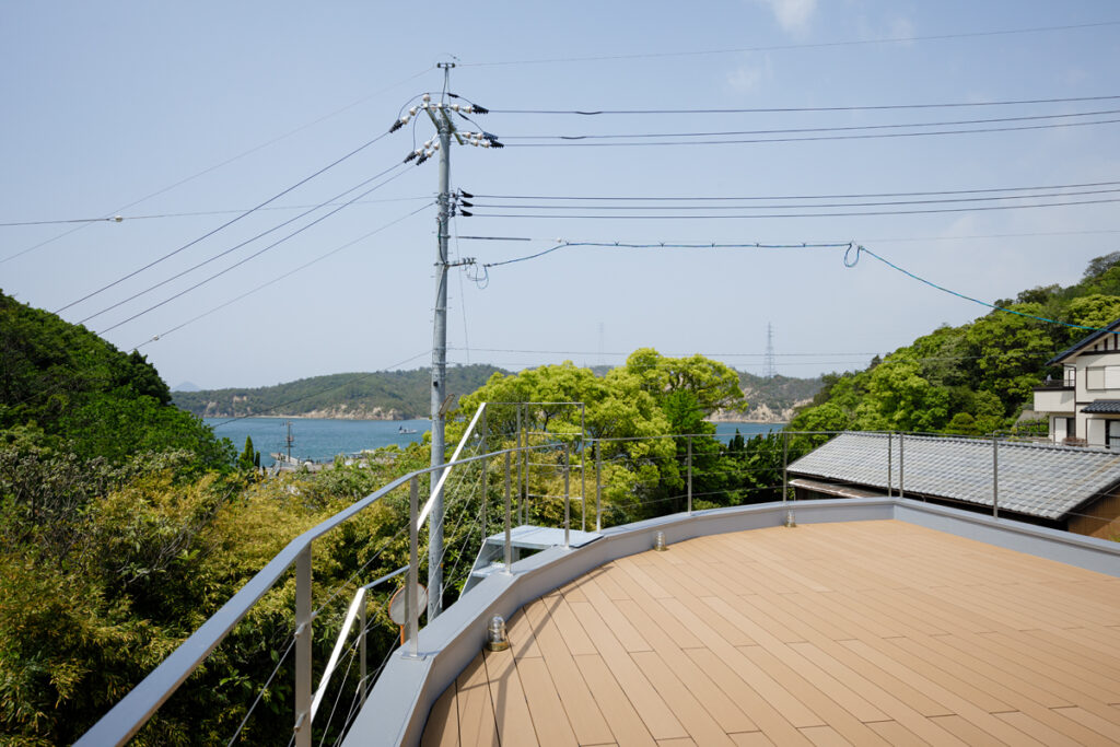 北屋建設 スタジオ屋上