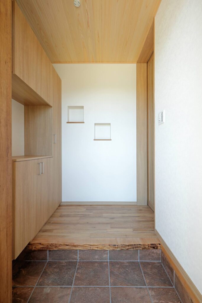 木の城いちばん 土間