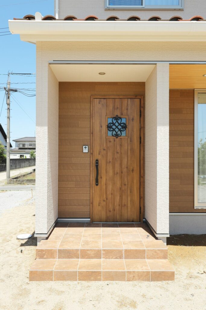 木の城いちばん 玄関