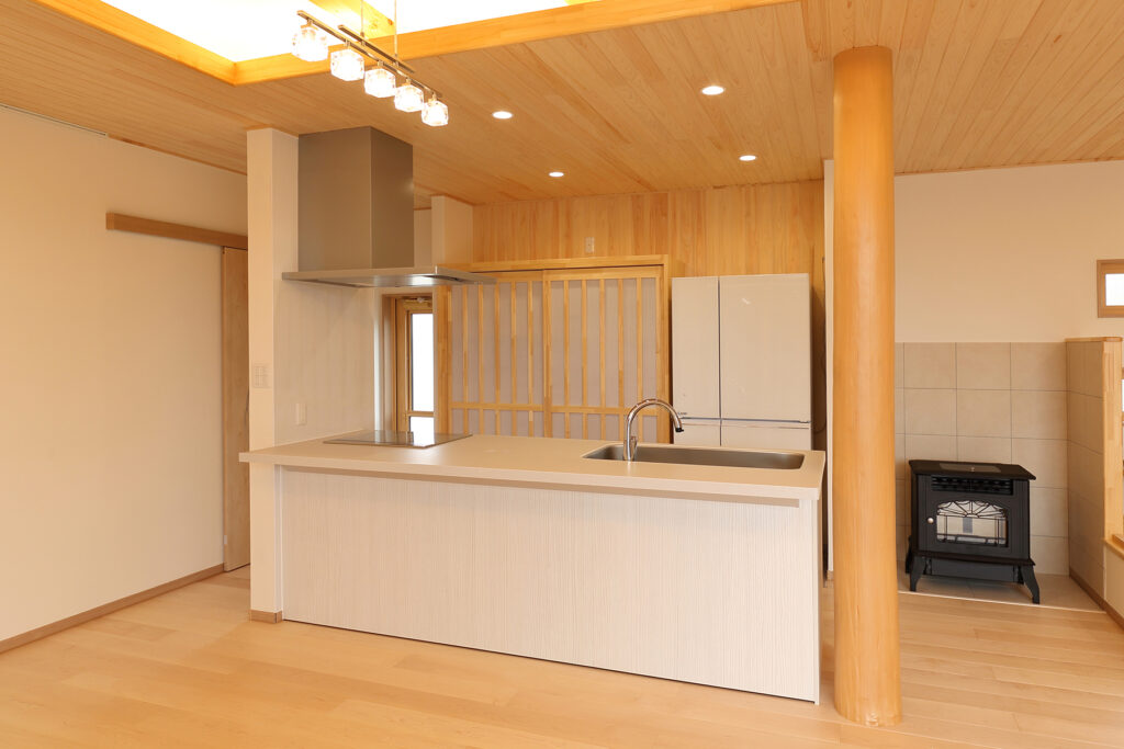 木の城いちばん キッチン