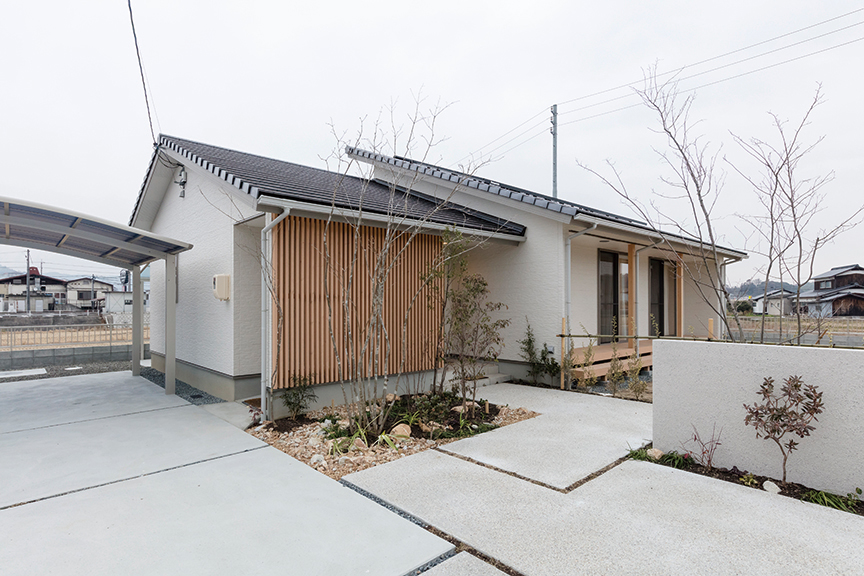 平屋外観 近藤建設興業