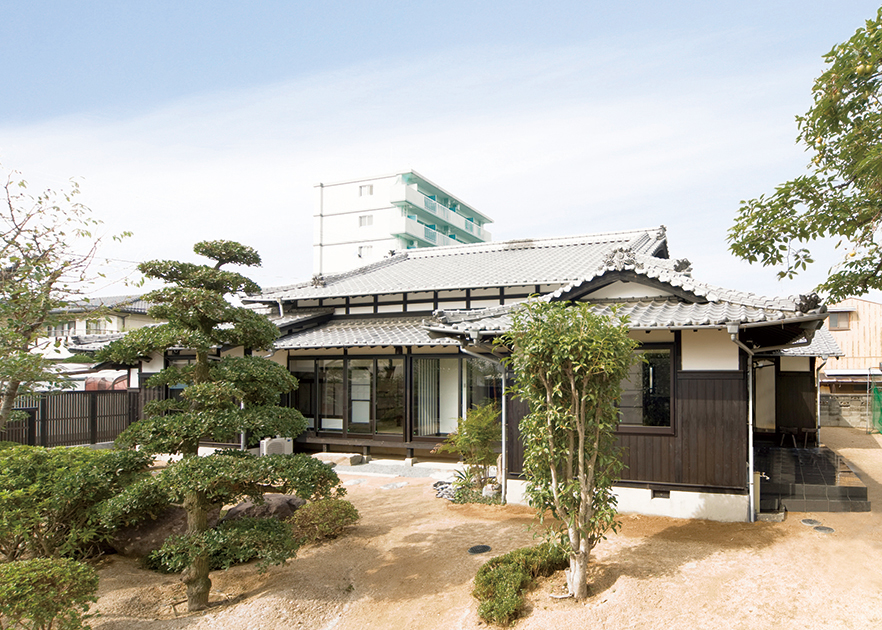平屋外観 うずくぼ工房