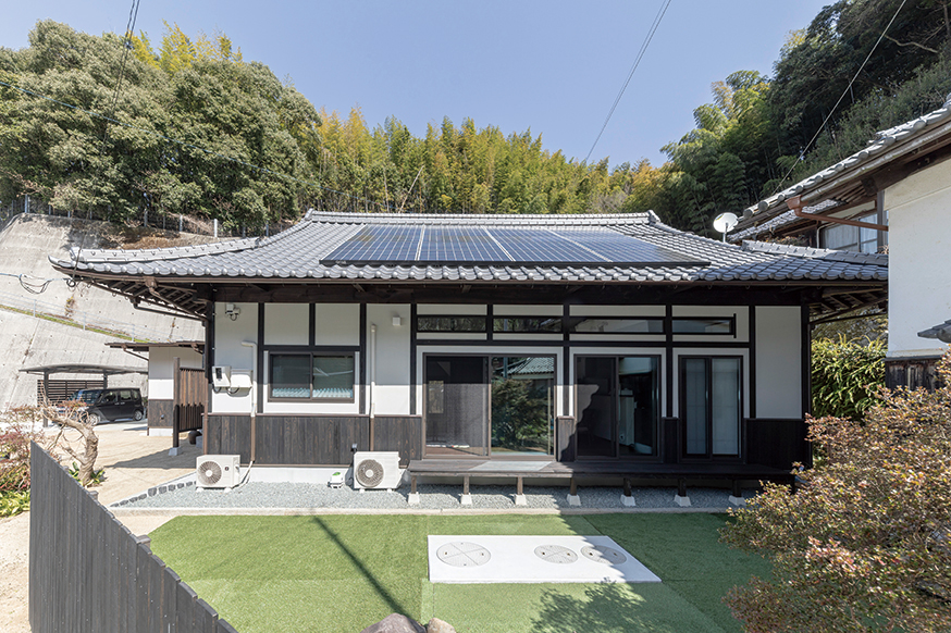 平屋外観 うずくぼ工房