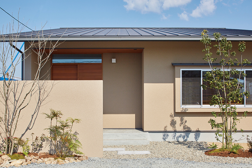 平屋外観 押田建設