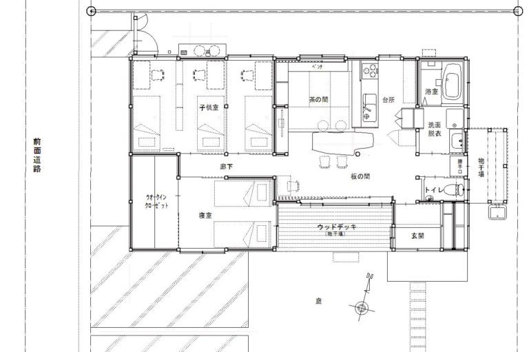 平屋家づくり 間取り
