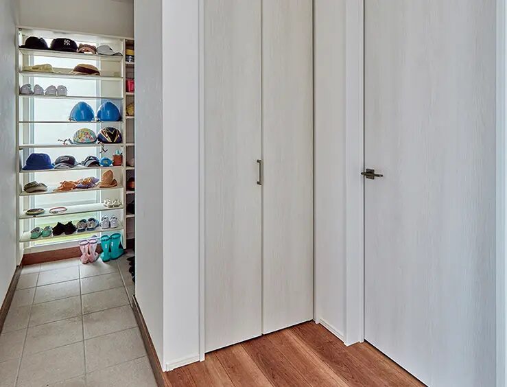 平屋土間収納（まんてん）