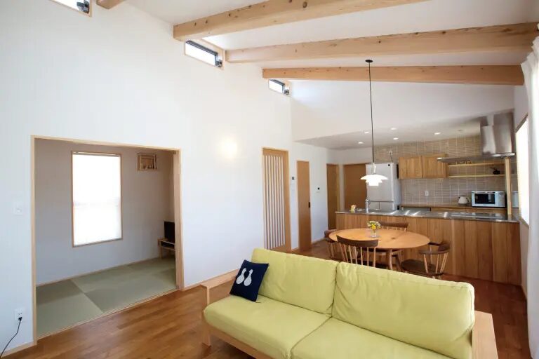 平屋リビング（森本工務店）