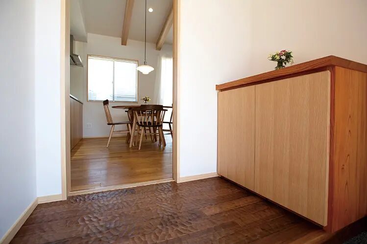 平屋玄関（森本工務店）