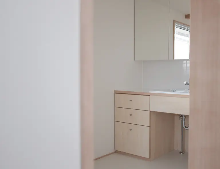 平屋造作洗面台（セントテ）