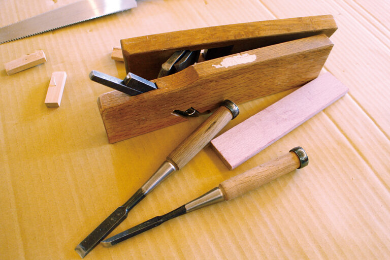 使い込まれた工具