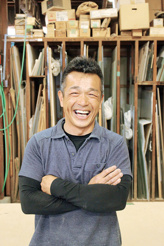 建具職人の石井匠さん