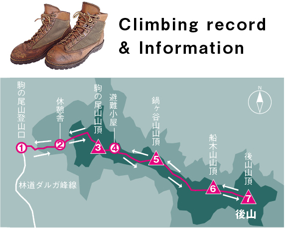 瀬戸内の名山 後山の登山記録