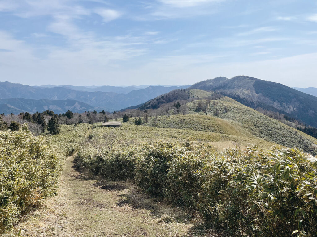 瀬戸内の名山 後山 稜線