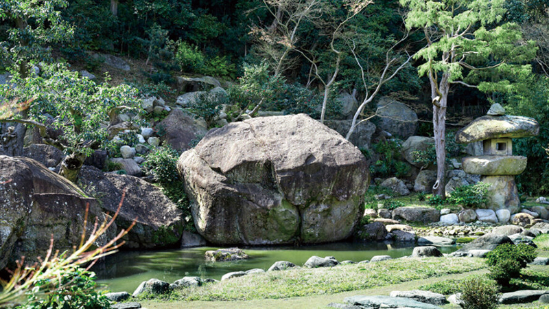 旧益習館庭園
