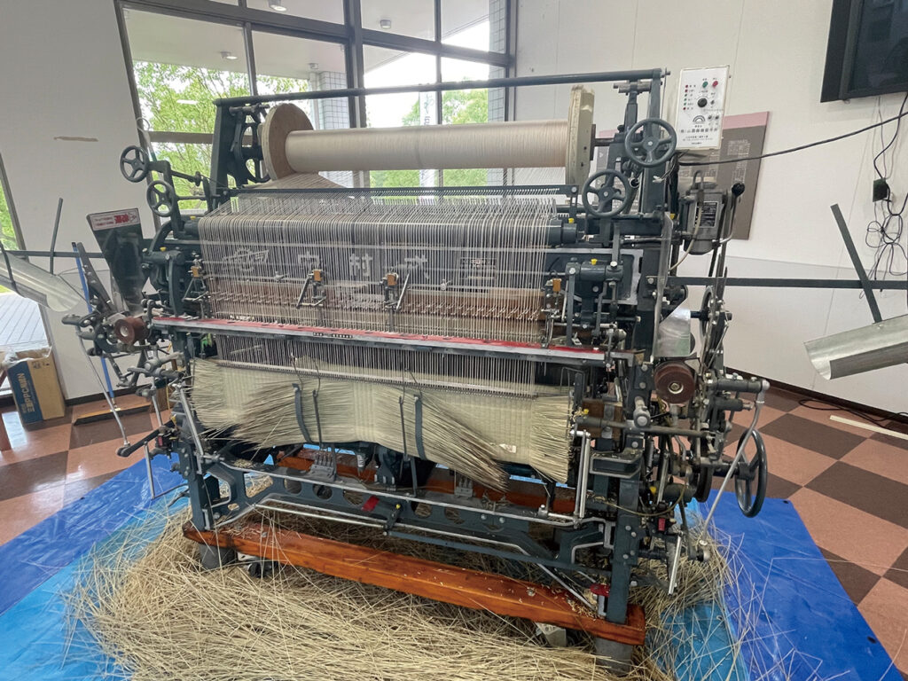 備後表の織機