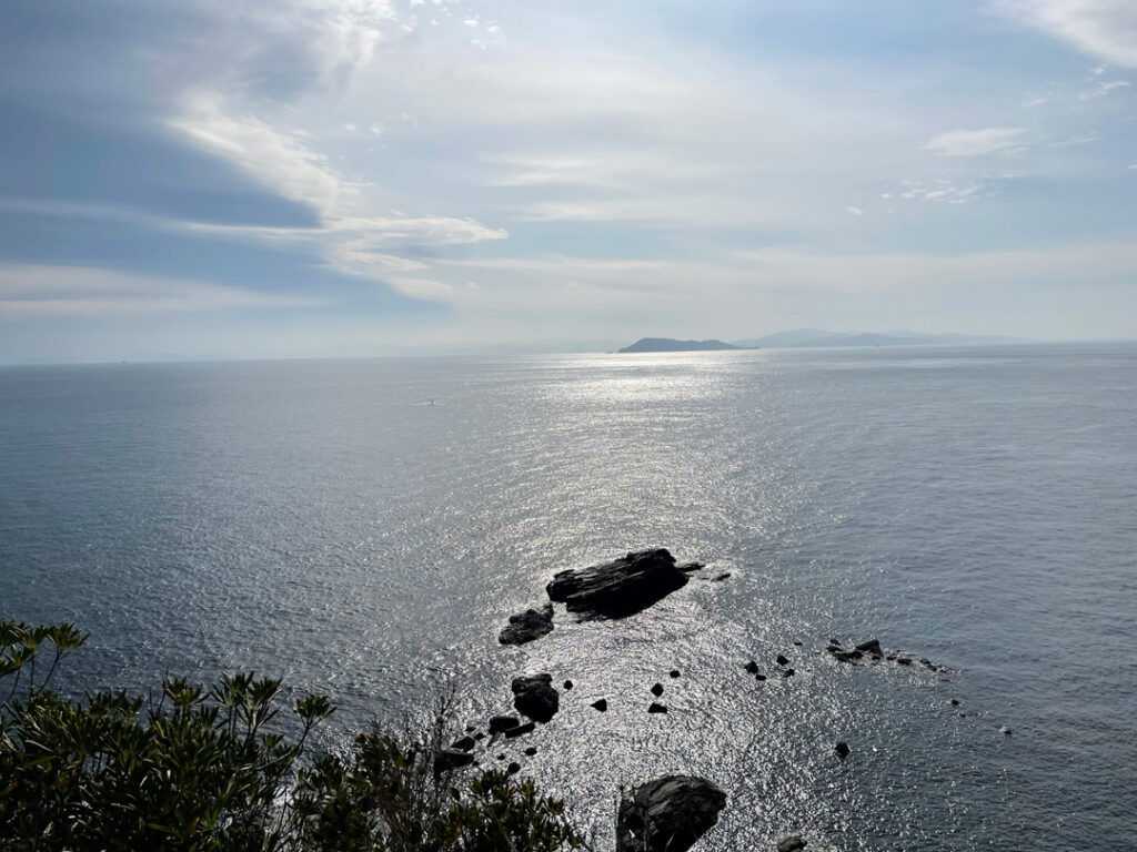 佐田岬灯台から望む景色