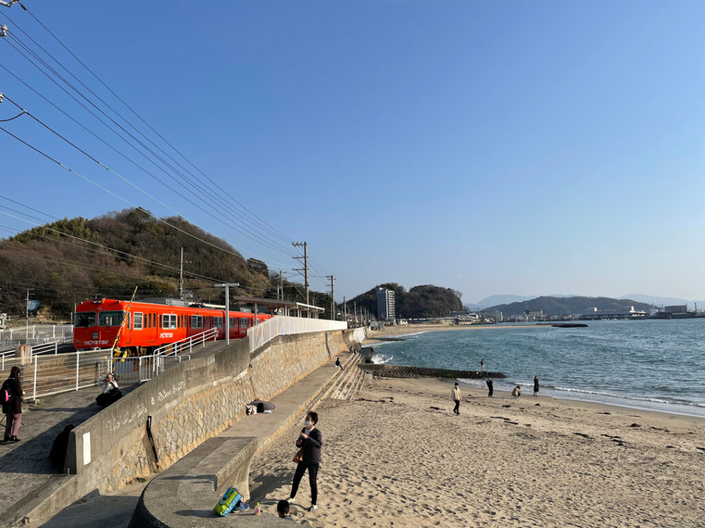 梅津寺駅