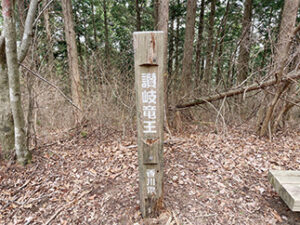 ⑤讃岐竜王（標高1,058m）
