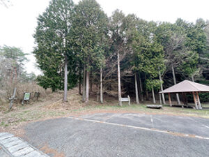 ⑥鷹山公園まで下りてきた