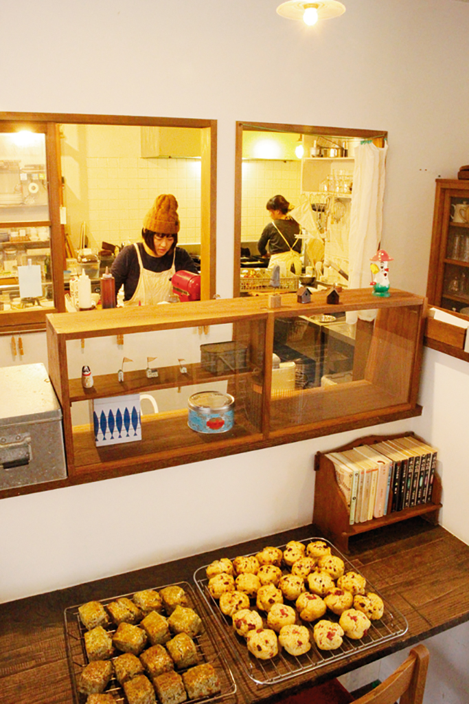 カフェの店内