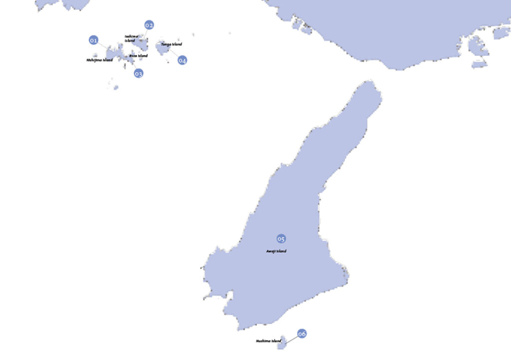 兵庫県の有人島