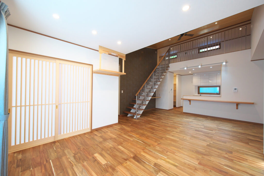 望月工務店　リビング
