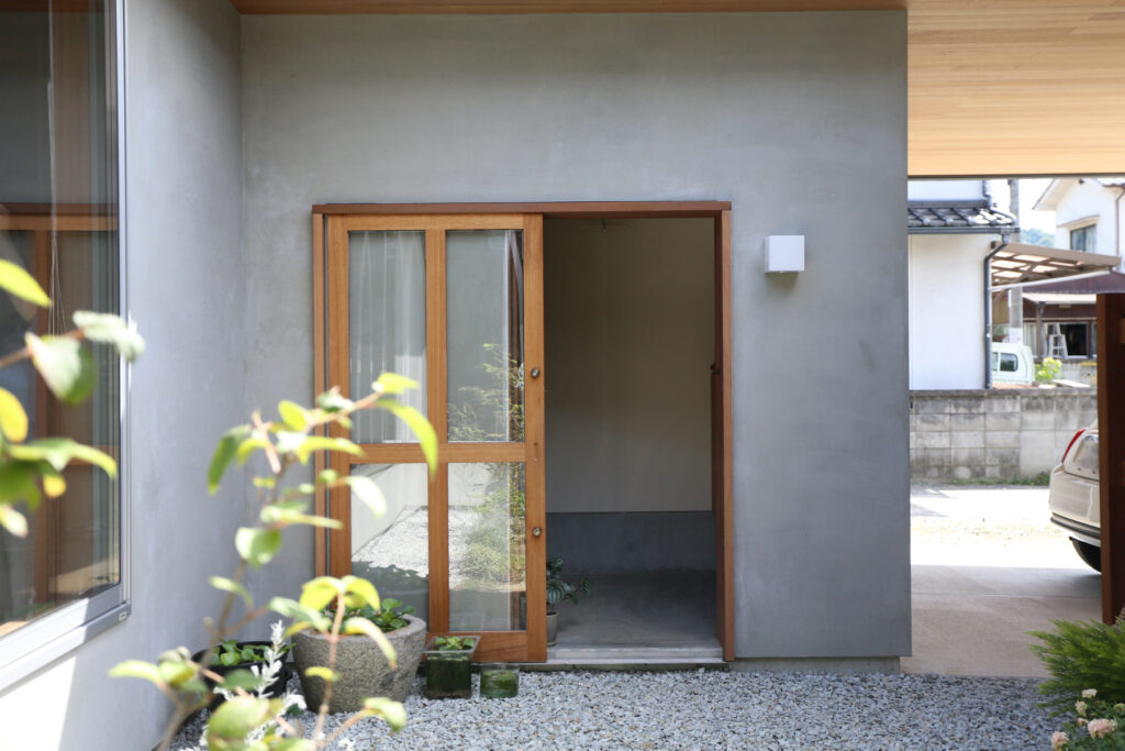 セントテ 玄関