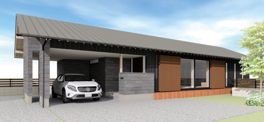 木創 外観パース