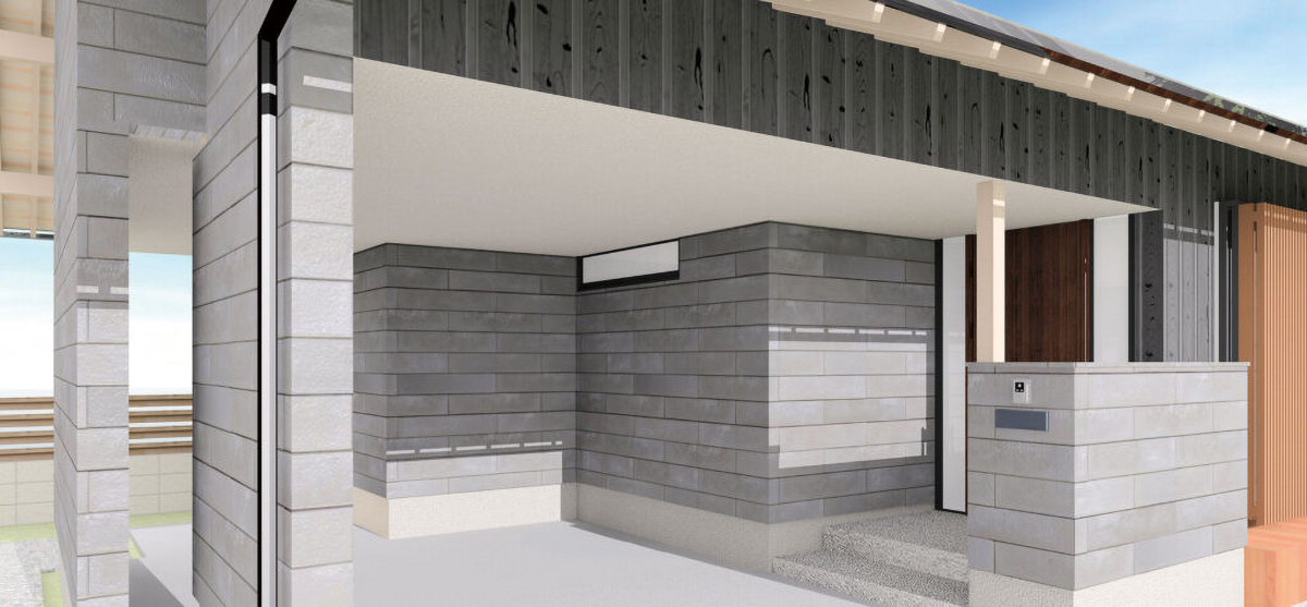 木創　外観パース