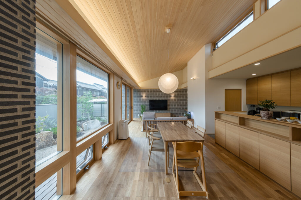 きなりの家 リビング