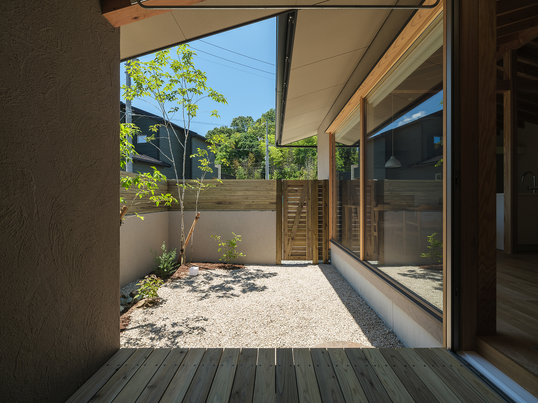 テトラワークス 中庭