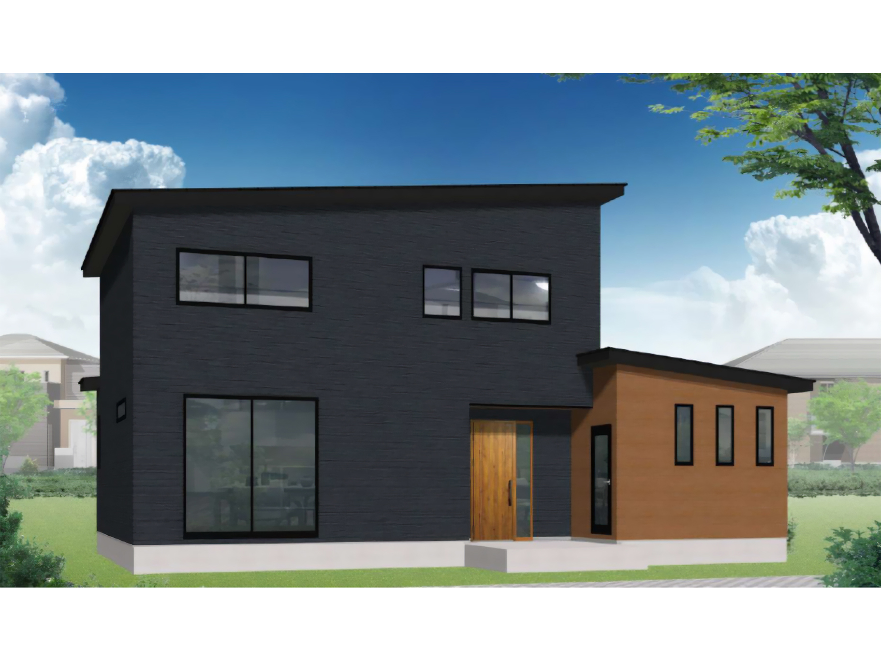 アイ工務店 外観パース