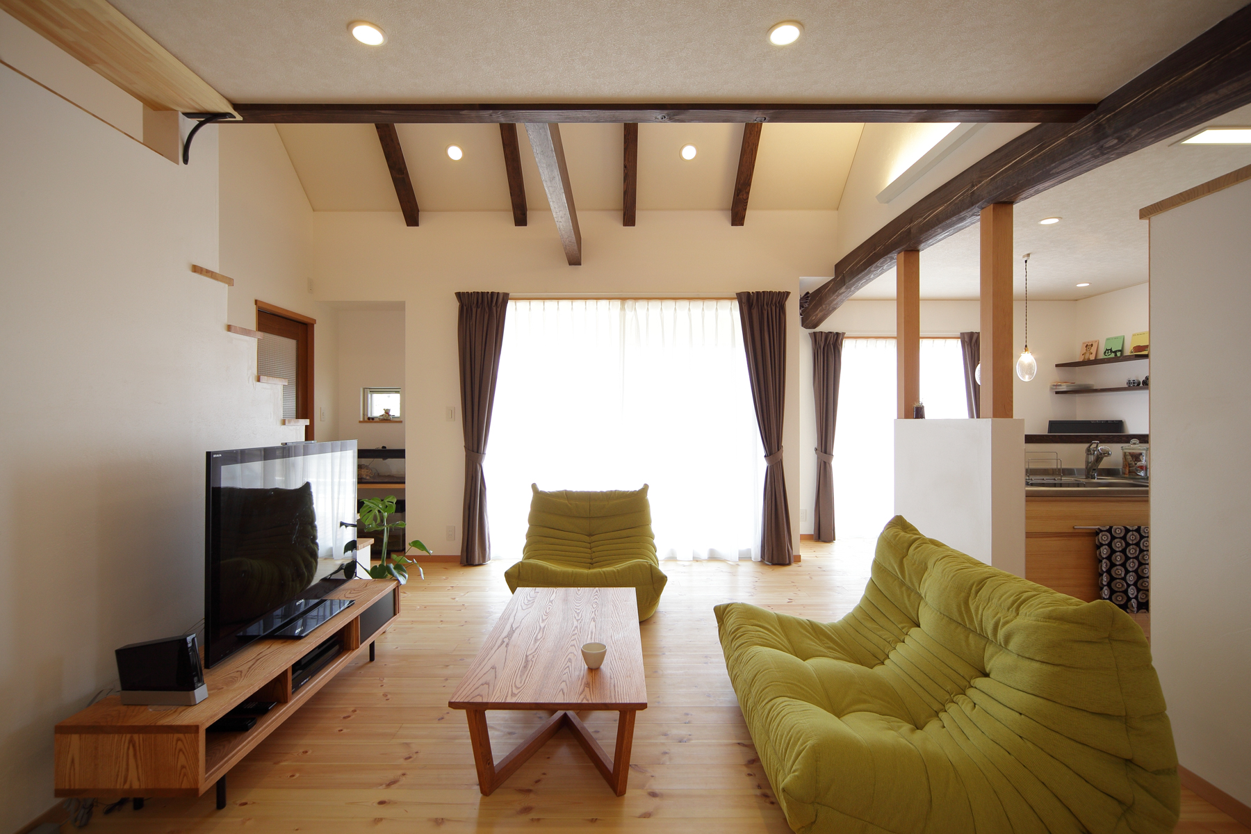 北屋建設 リビング