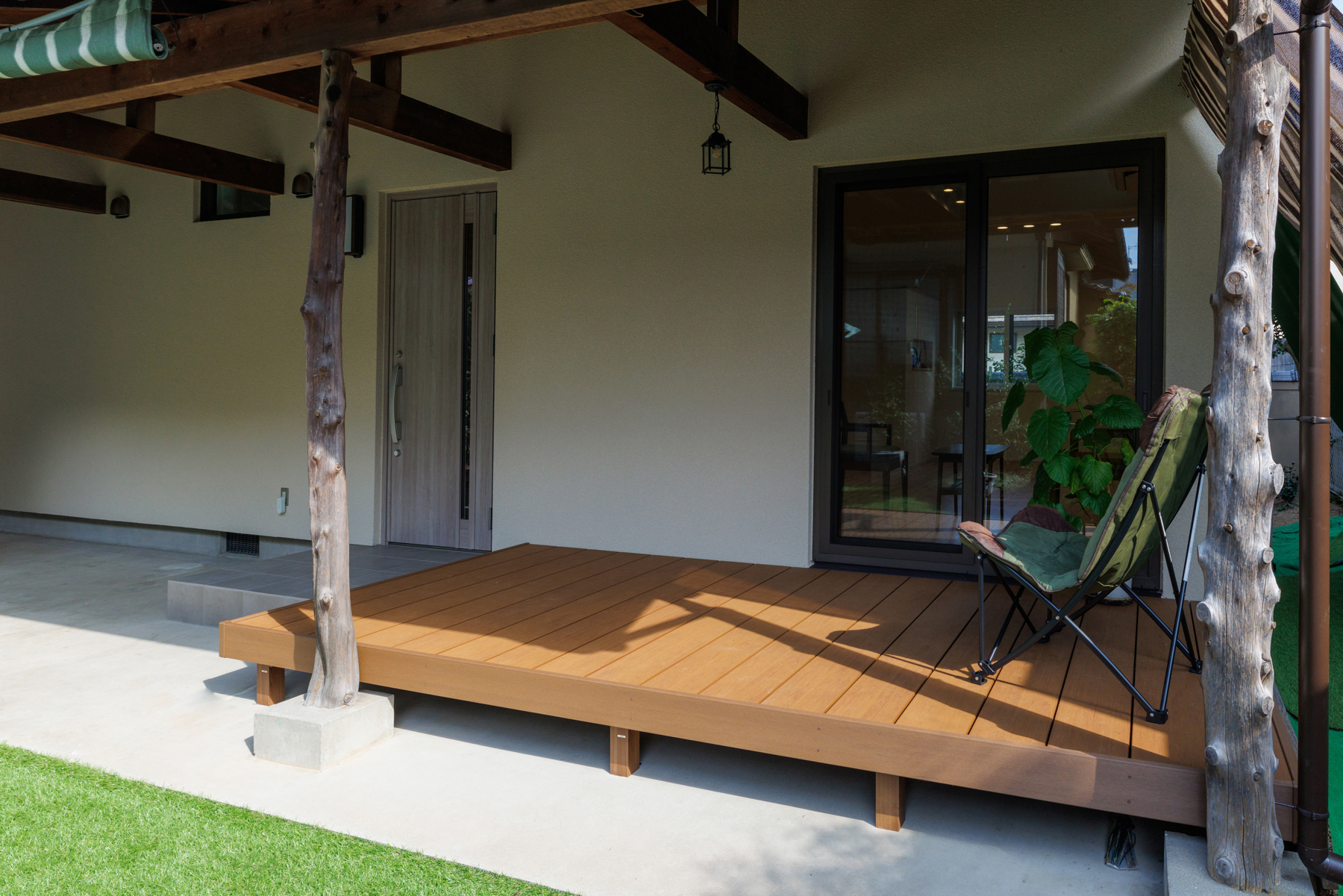 ミライエ ウッドデッキ