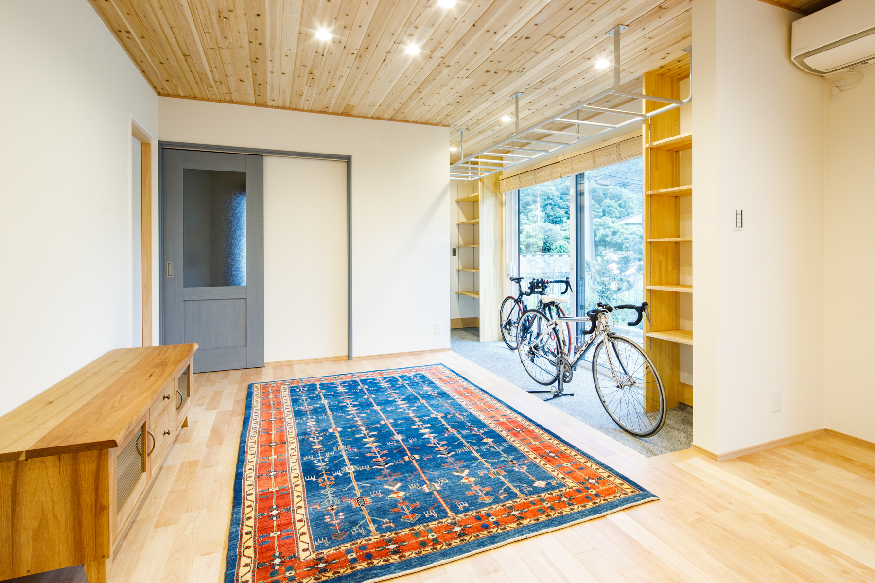 おかやま住宅工房 土間リビング