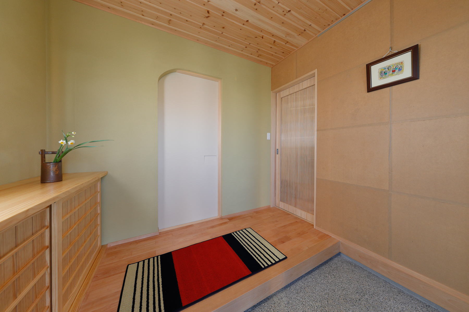 おかやま住宅工房 玄関