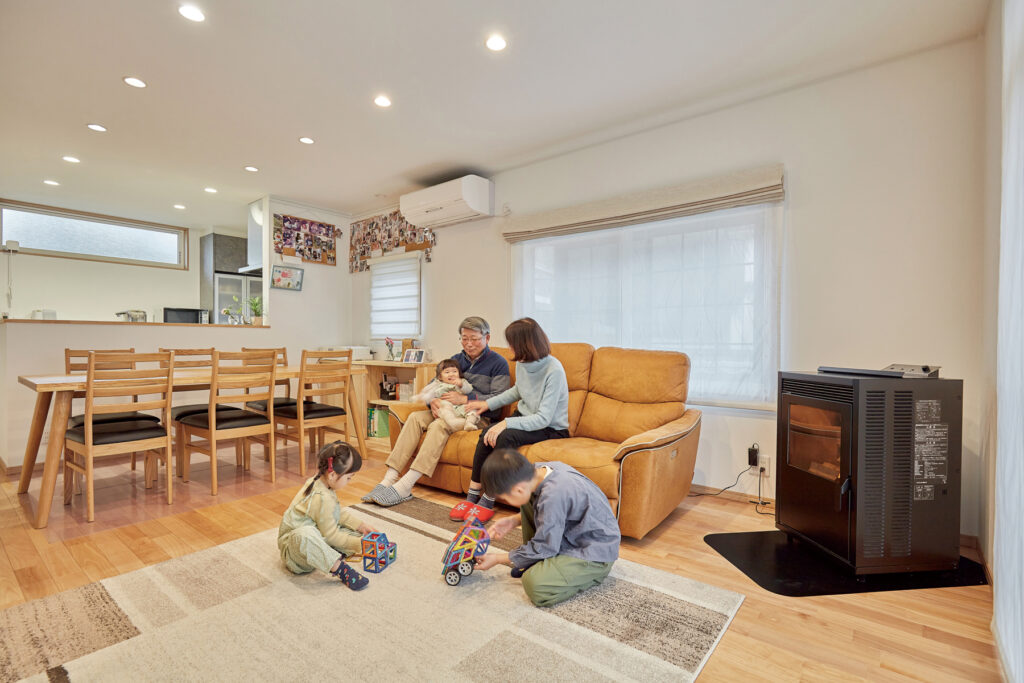 おかやま住宅工房 リビング