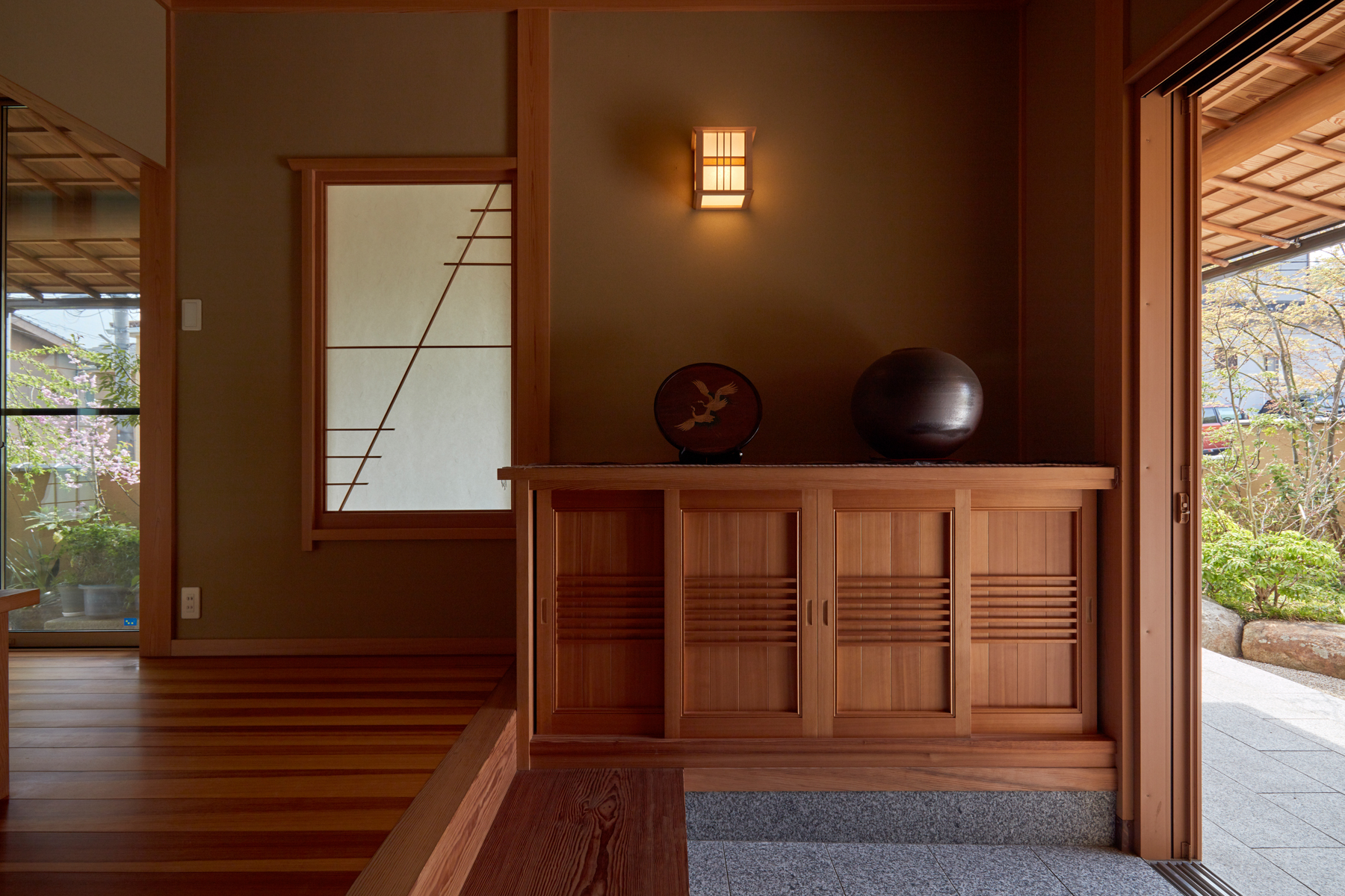 坂本工務店 玄関