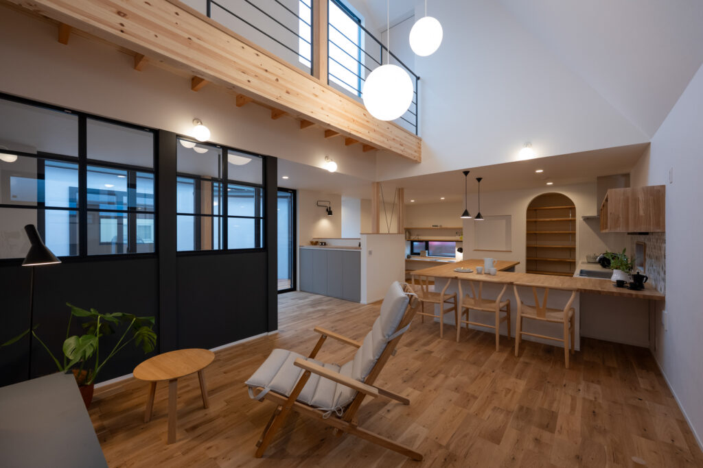 有本建設 リビング