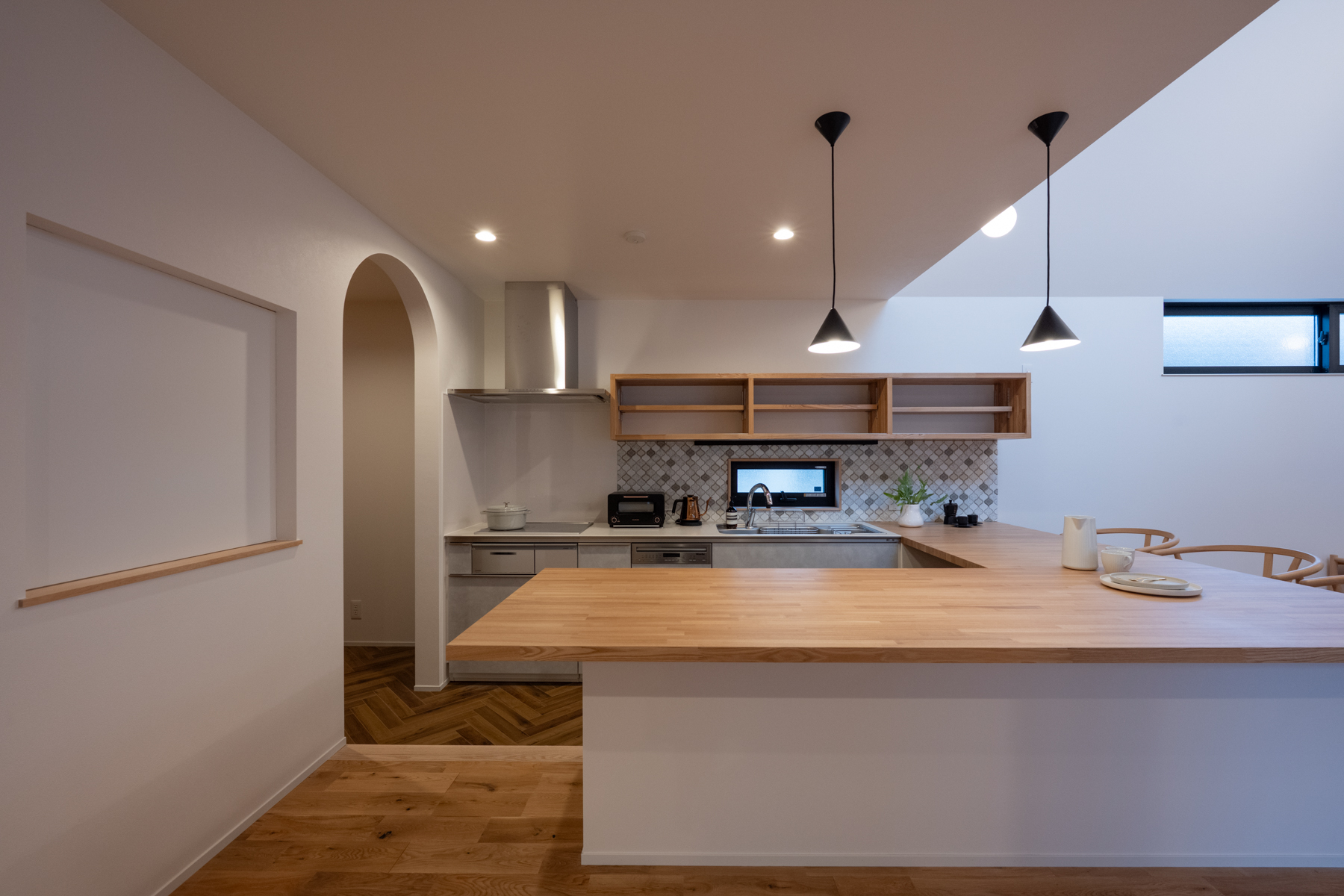 有本建設キッチン