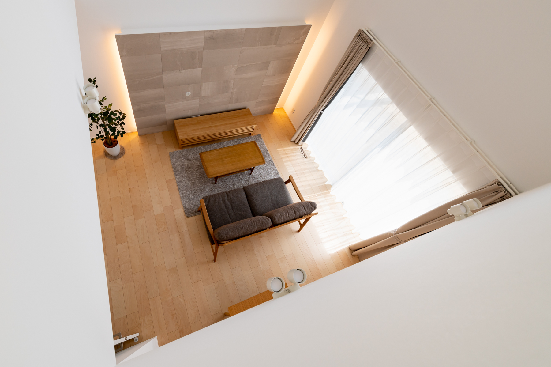 まんてん 吹き抜け