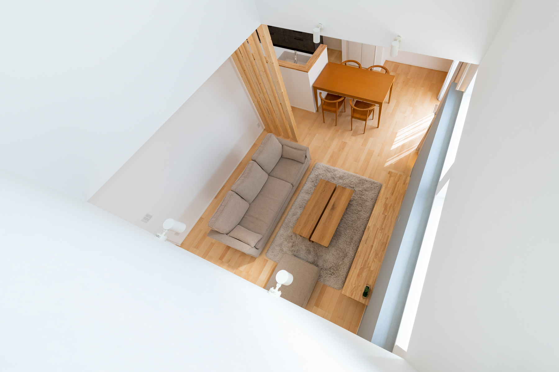 まんてん 吹き抜け