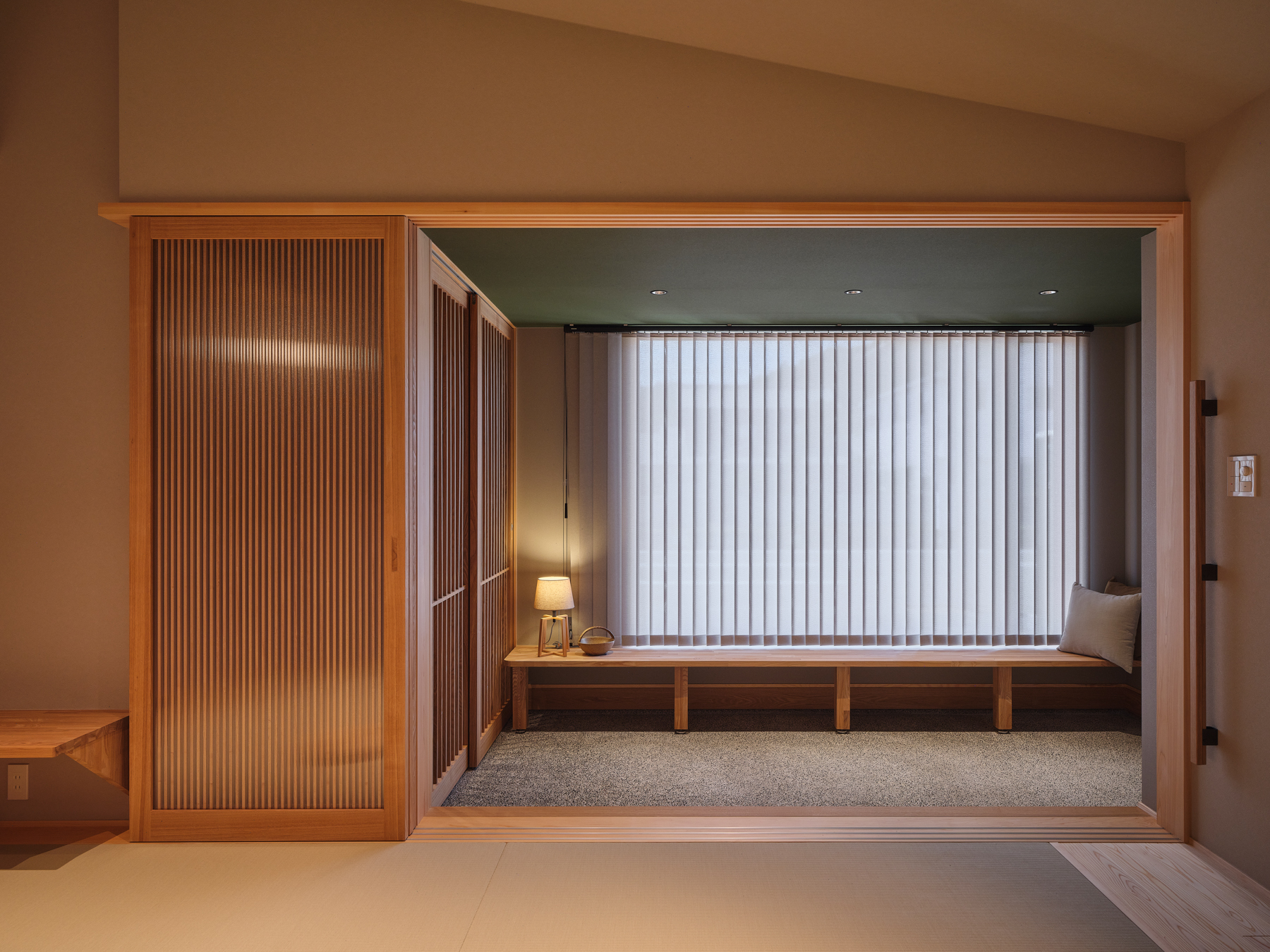 木絆 リビング土間