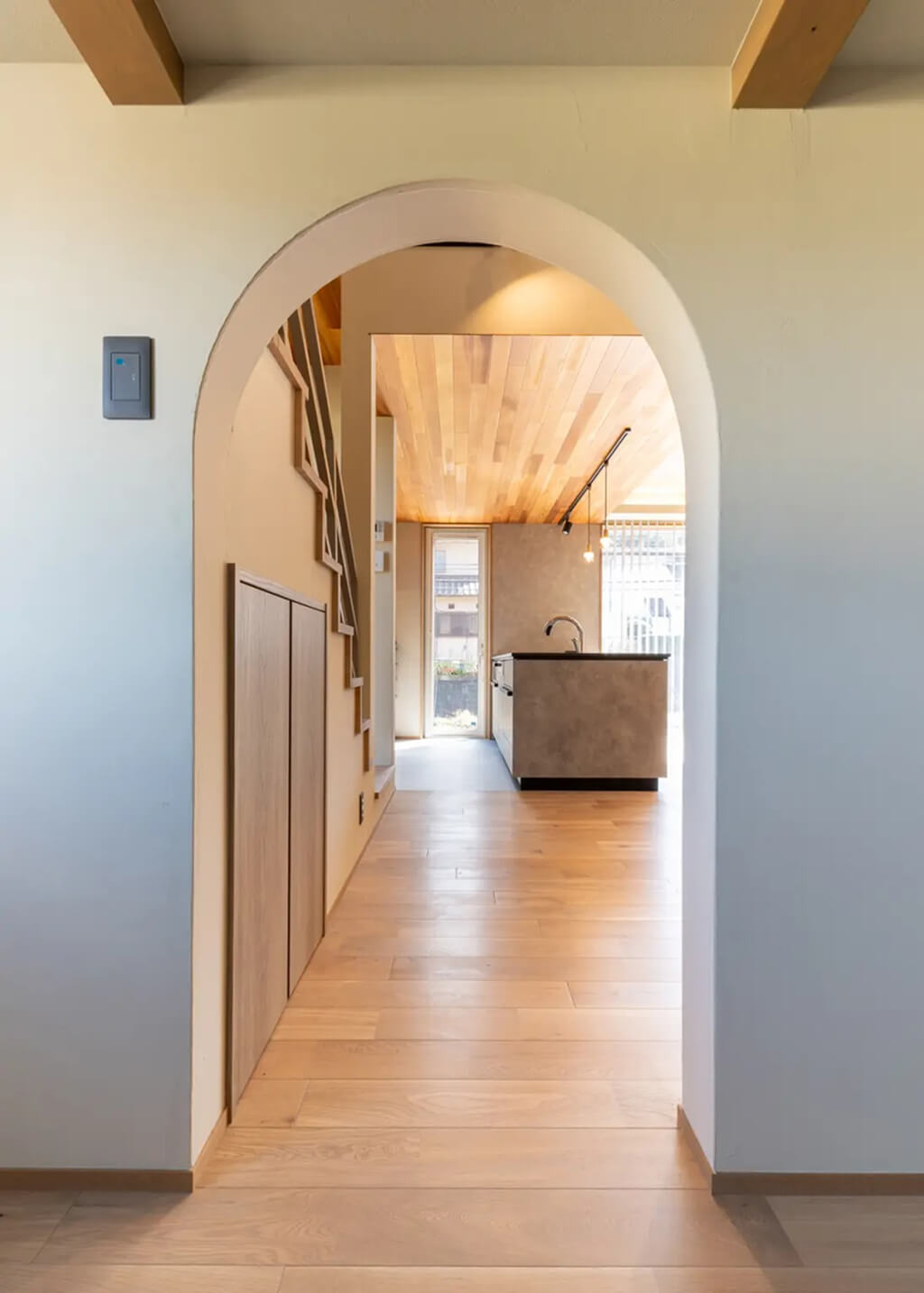 nacca OB邸 垂れ壁