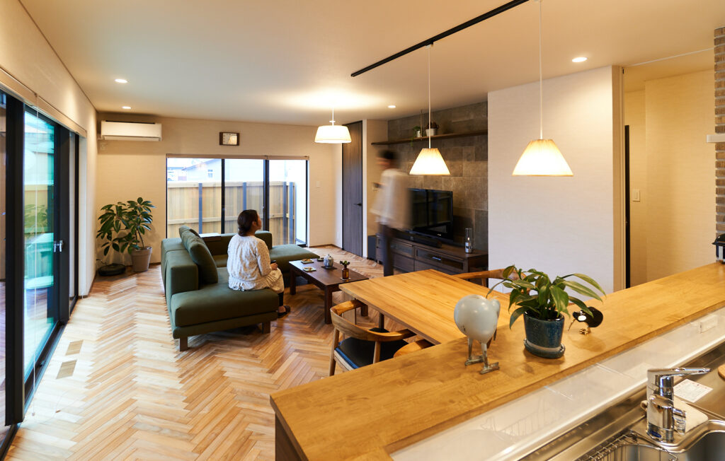 井坂工務店 リビング