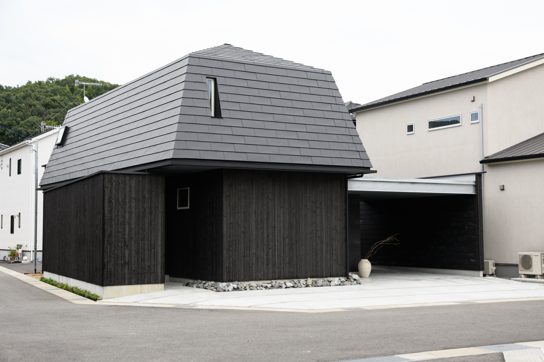 風景のある家