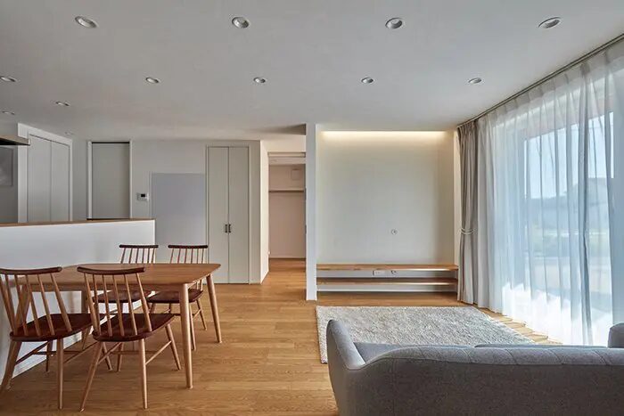 まんてん. 平屋の建築実例