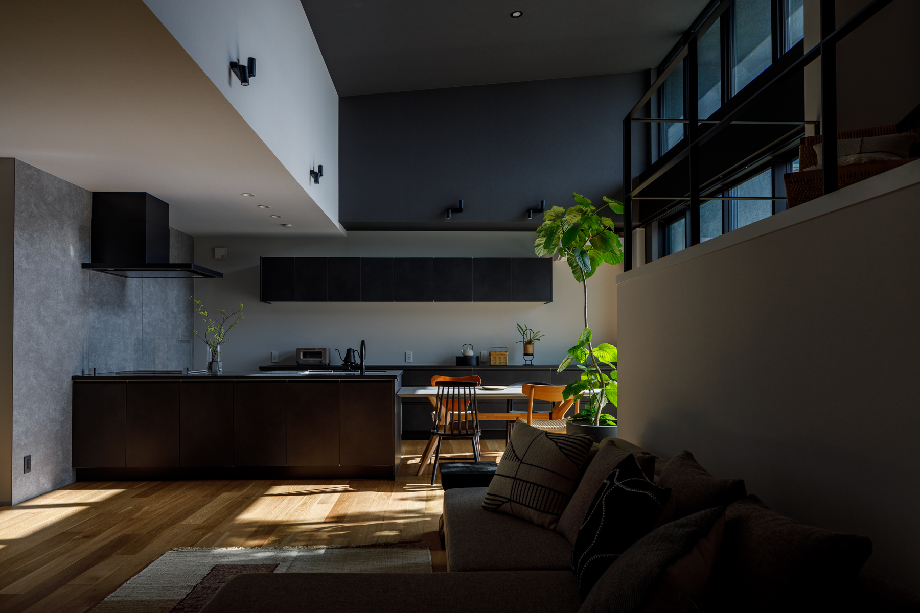 ロータリーハウス リビング