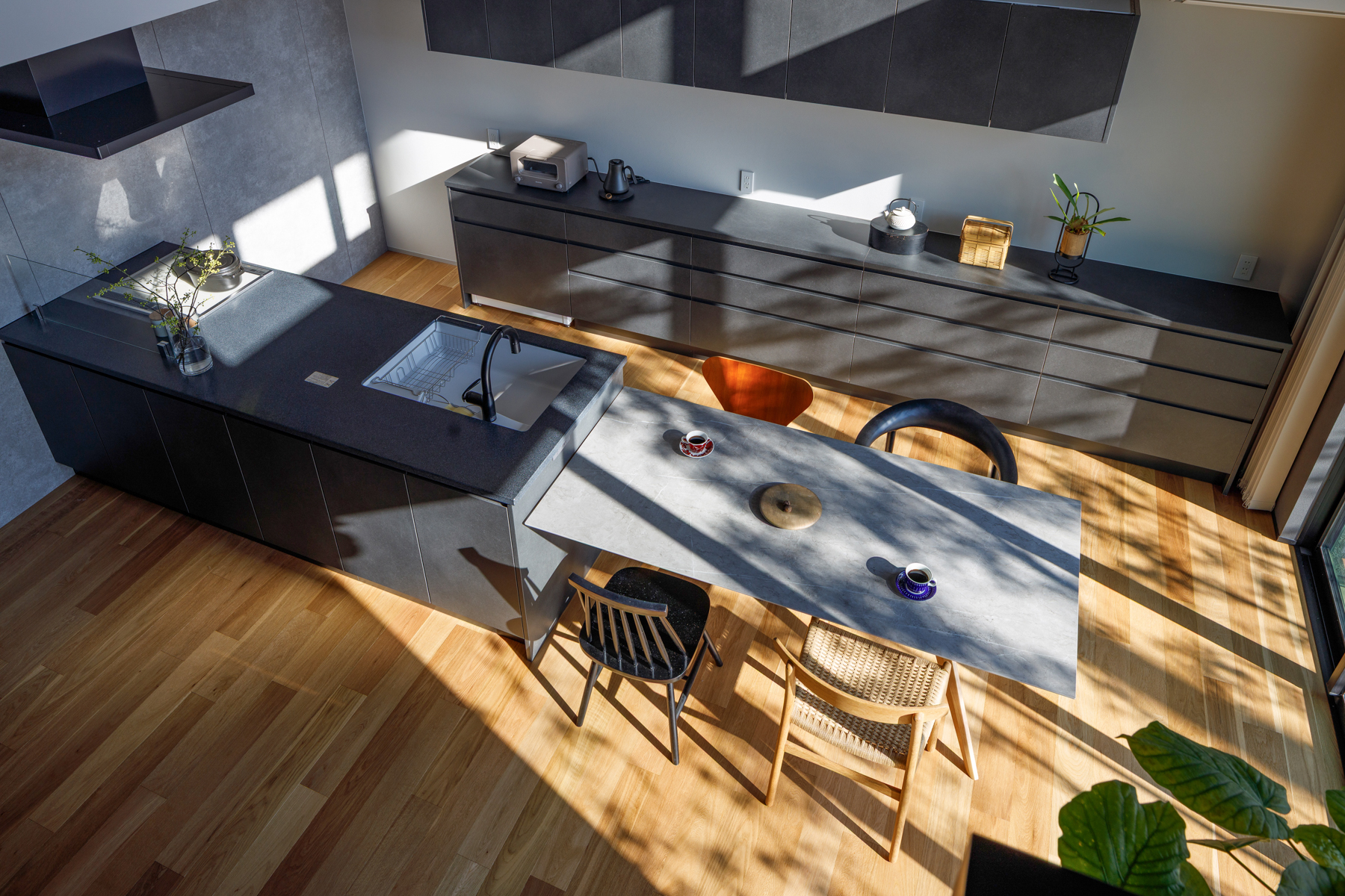 ロータリーハウス リビング